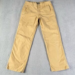 Mountain Khakis Original Mountain Pants Mens 36x33 Beige Tan Canvas (Tag 38x34)